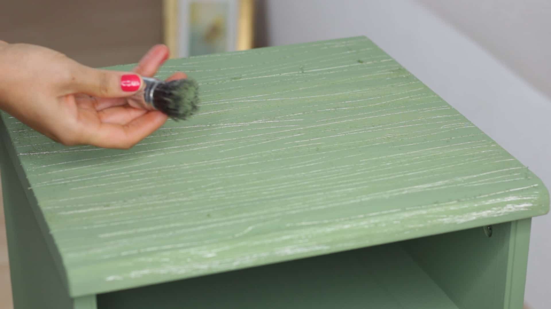 Shabby chic: ikea nachttisch aspelund umgestalten