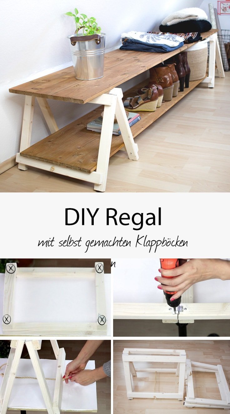 DIY Regal Klappbock