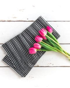 Valentins Blumen schön verpacken